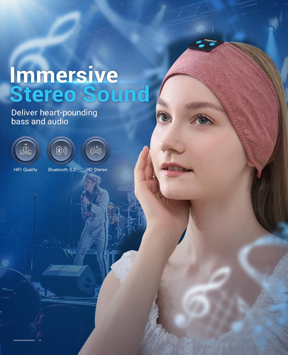 Auriculares Bluetooth Para Dormir Con Diadema Voerou Ajustab