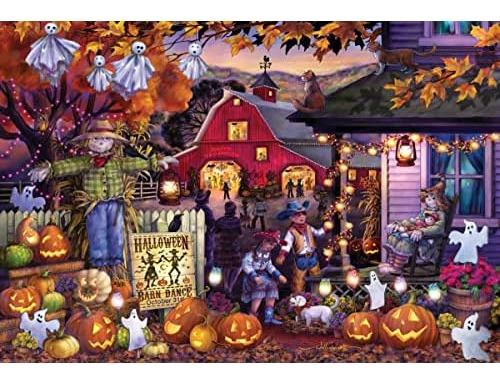 Halloween Dance Jigsaw Puzzle - 100 Piece Halloween Puz...