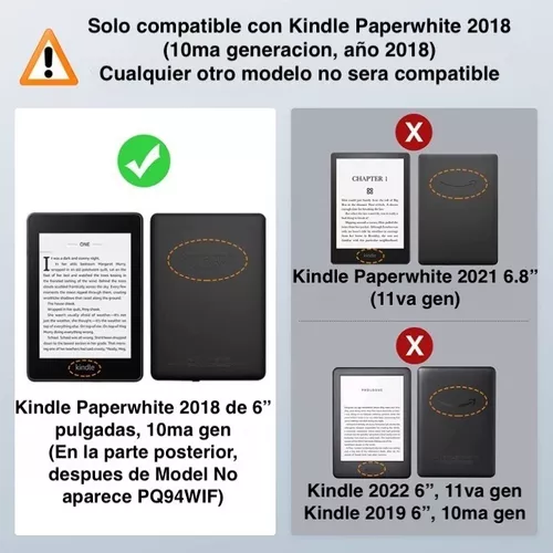 Funda Protectora Kindle Paperwhite 10ma Generacion