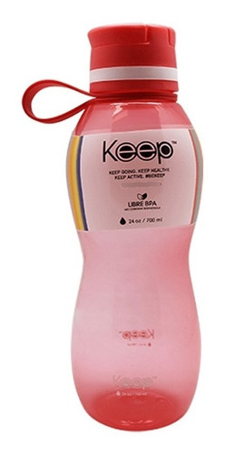 Imagen 1 de 1 de Keep Botella De Agua Value Colores 700 Ml /quetequieres