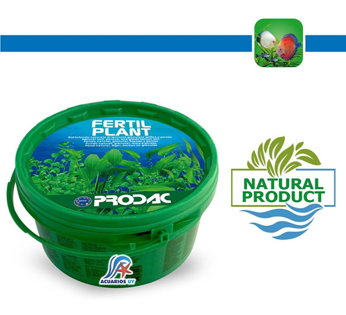 Sustrato Nutritivo Acuario Plantad. Prodac Fertilplant 3,2kg