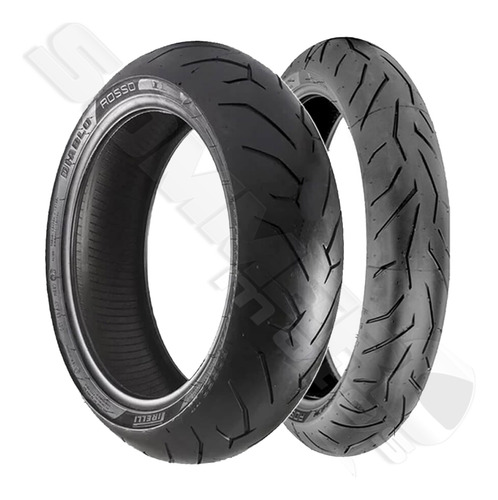 Par Pneu Sv 650 120-70-17 + 160-60-17 Diablo Rosso 2 Pirelli