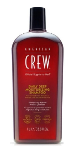 Shampoo Daily Deep Moisturizing American Crew 1000ml
