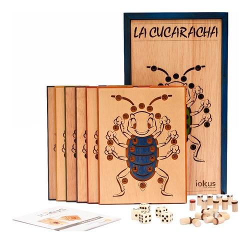 Juego De Mesa La Cucaracha Integración Para Toda La Familia 