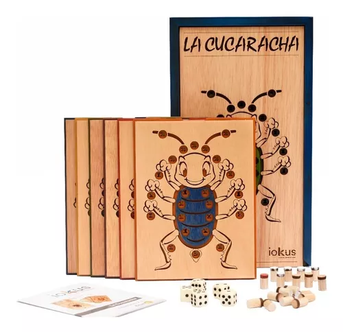 Juego De Mesa La Cucaracha Integración Para Toda La Familia