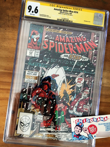 Comic Cgc - Amazing Spider-man #314 Mcfarlane Stan Lee Firma