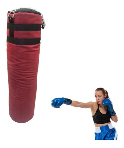 Saco De Boxeo Ufc, 120cm De Boxeo Con Relleno De Aserrín