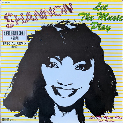 Vinilo Shannon  -  Let The Music Play (special-remix)