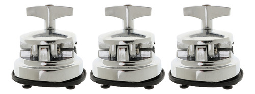 3pcs Durable Open Drum Mounting Holder Base Rack Hardware
