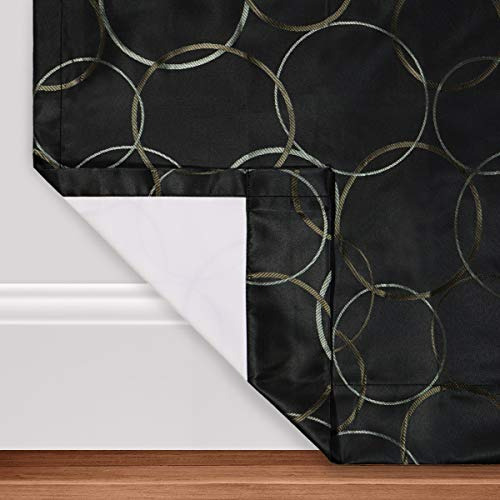 Cortina De Ventana De Ojal Térmico Opaca Moderna Eclipse Mer