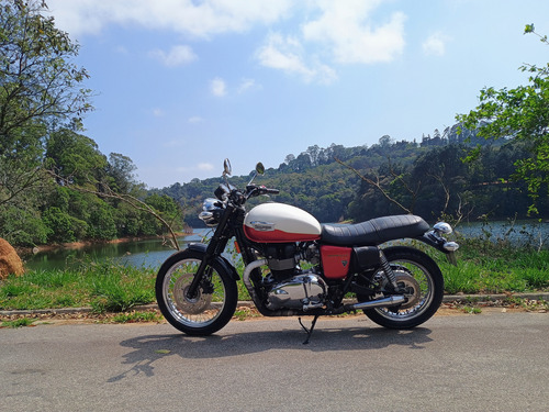 Triumph Boneville T100 Com Apenas 18000 Km Manual E Chave