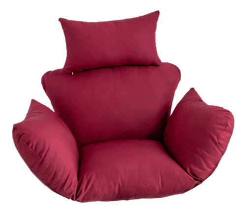 Cojín Para Silla Con Forma De Huevo, Cojín Para Silla Rojo