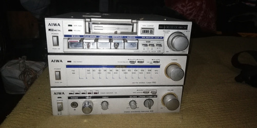 Equipo De Audio Vintage Aiwa A10, R10, L10 