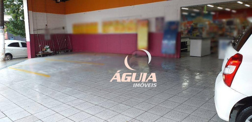 Salão À Venda, 644 M² Por R$ 4.800.000,00 - Parque Jaçatuba - Santo André/sp - Sl0121