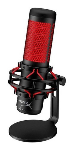 Micrófono Hyperx Quadcast Condensador Led Rojo Pc Ps4 Ps5