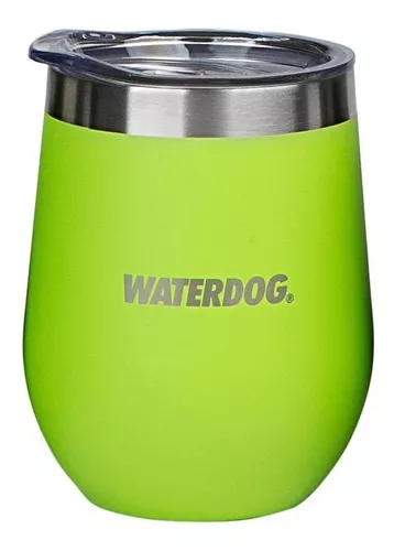 Vaso Mate Termico Waterdog Acero Inoxidable + Bombilla