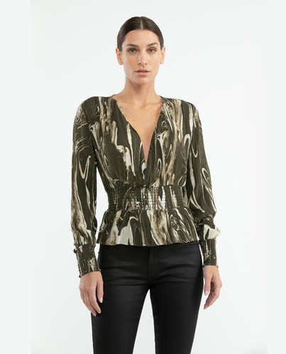 Blusa Chevignon 719d013 Verde Oscuro