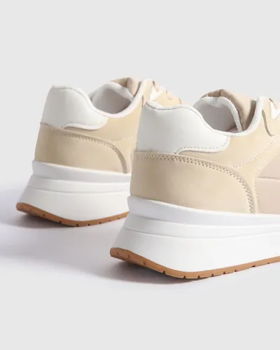 Tenis De Mujer Marca Sport Patprimo En Color Beige #30720044