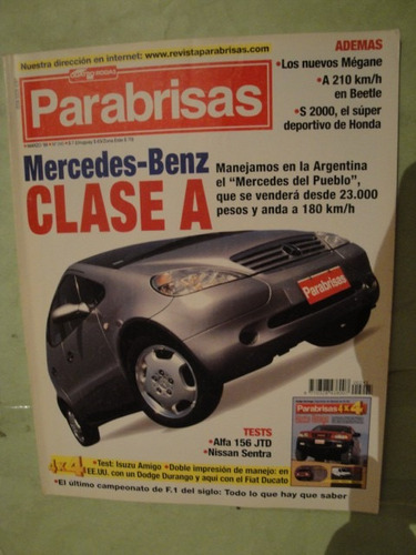 Parabrisas 245 New Beetle Sentra Alfa 156 Mercedes 160 Ducat