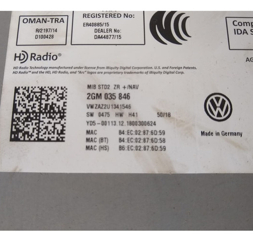 Imagem 3 de 6 de Disqueteira Porta Cd T-cross 2019 Á 2020 2gm 035 846