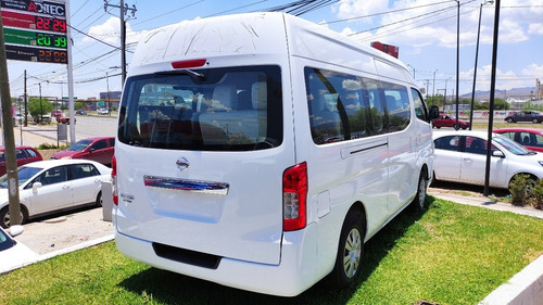 Imagen 6 de 15 de Nissan Urvan 15 Pasajeros Amplia A/a Paq Seg T/m'22