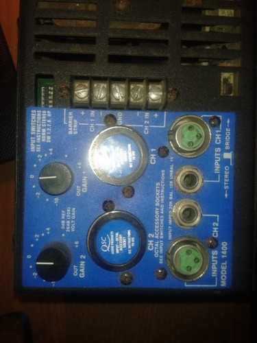 Amplificador, Potencia Qsc 1400 , Made In Usa (Usado)