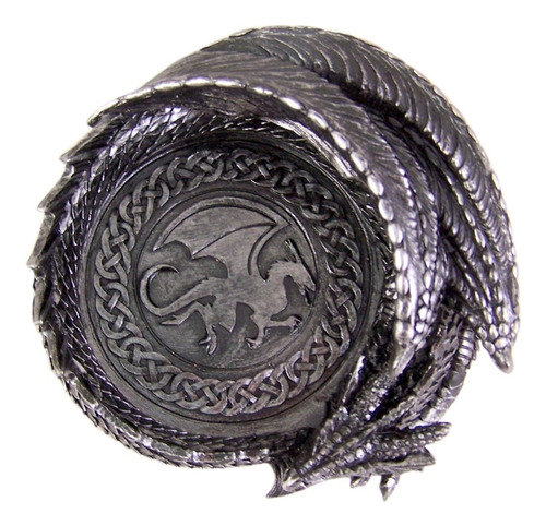 Soporte Para Posavasos Dragon Con Juego De 4 Posavasos