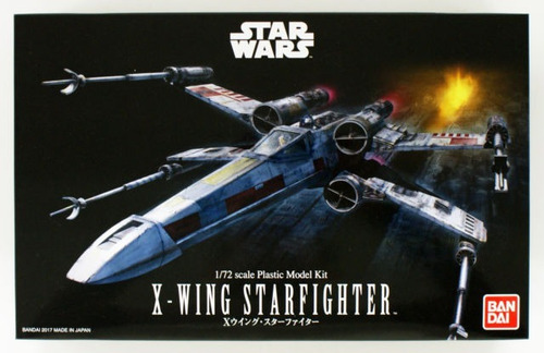 X-wing Star Fighter Star Wars Bandai 1/72