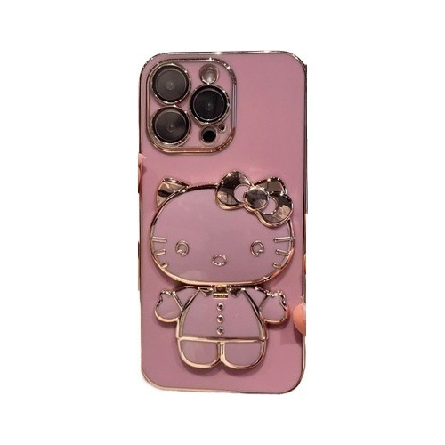 Funda Para Teléfono Vivo Y20 Hello Kitty Con Soporte Y Espej