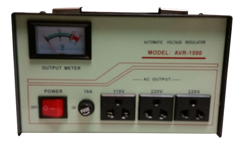 Transformador Convertidor De Voltaje De Paso 1000 Watt Avr-1