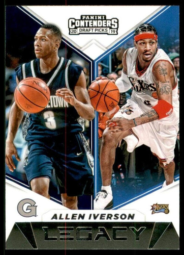 Panini Contenders Draft Picks Legacy 8 Allen Iverson Georget