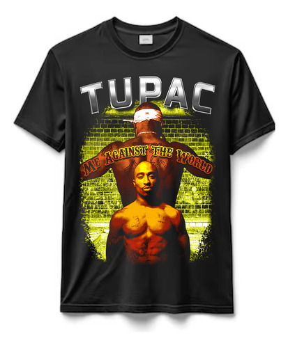 Remeras 100% Algodón 2pac Shakur Tematicas Clasica Klartoks