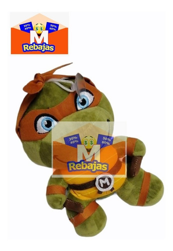 Imagen 3 de 4 de Peluche De Las Tortugas Ninja