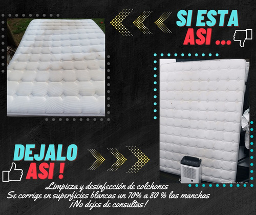 Imagen 4 de 10 de Limpieza Tapizado Limpieza Colchon Limpieza Sillon Auto