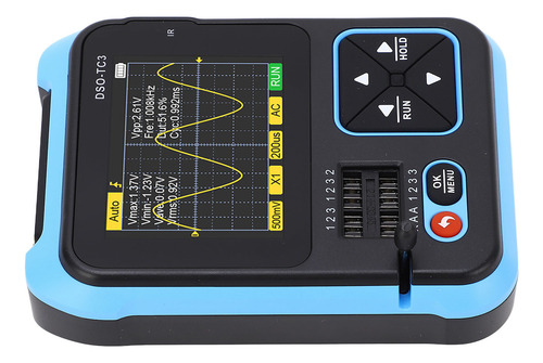 Osciloscopio Digital Portátil Con Comprobador De Transistore