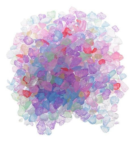 2x20g De Arena De Cristal Decorativa Coloreada Diy Joyería