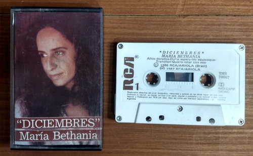 Maria Bethania Diciembres Cassette