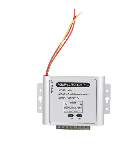 Fuente De Alimentación Del Controlador De Acceso 12v 5a Sist