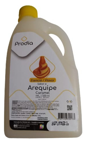 Esencia Prodia Arequipe X 500ml - mL a $42