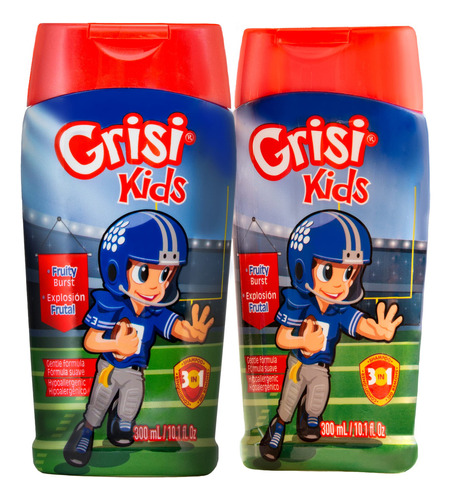 Grisi Shampoo Kids De Manzanilla, Shampoo Limpiador Para Ni.