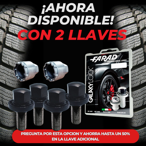 Zamb Kit 4 Tuercas Seguridad 14 X 1.5 New Audi A8 Lwb