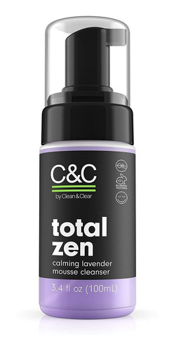 Cc By Clean Clear Total Zen Calming Lavender Mousse Facia
