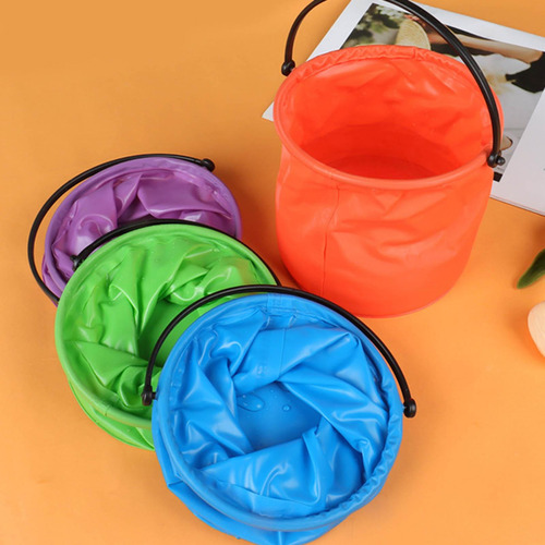 Cubo Plegable Para Ahorrar Espacio, Cubo De Pesca, Lavabo