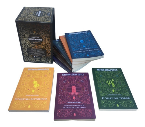 Coleccion Completa Sherlock Holmes - 8 Libros - Conan Doyle
