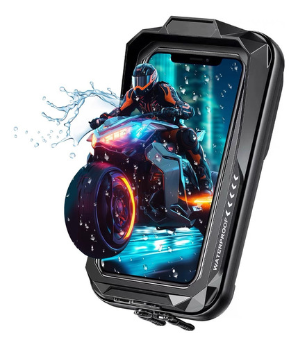 Base De Soporte De Celular Impermeable 360º Para Moto/bici