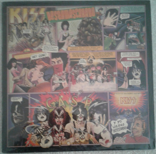 Vinilo Original Kiss Desenmascarado