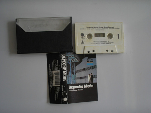 Depeche Mode Casete Some Great Reward Printed Usa1984