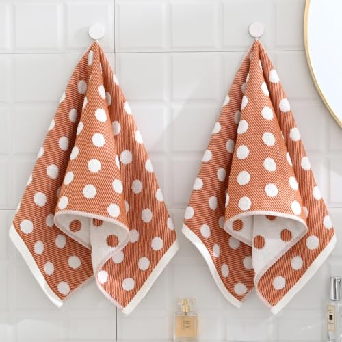 Set De 2 Toallas De Manos Color Naranja Sense Gnosis Súper