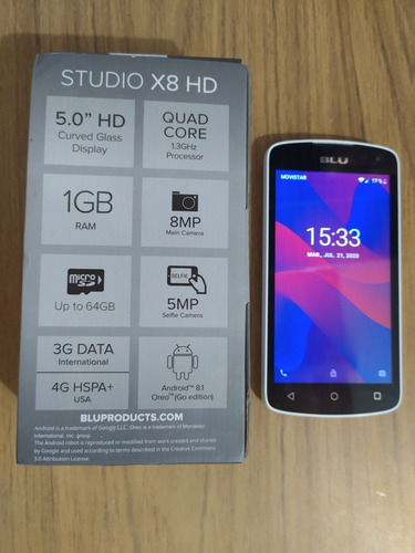 Blu Studio X8 Hd