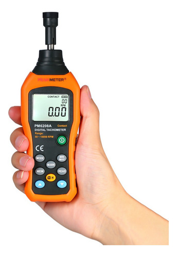 Peakmeter - Tacómetro Digital, Motor De Contacto De Mano